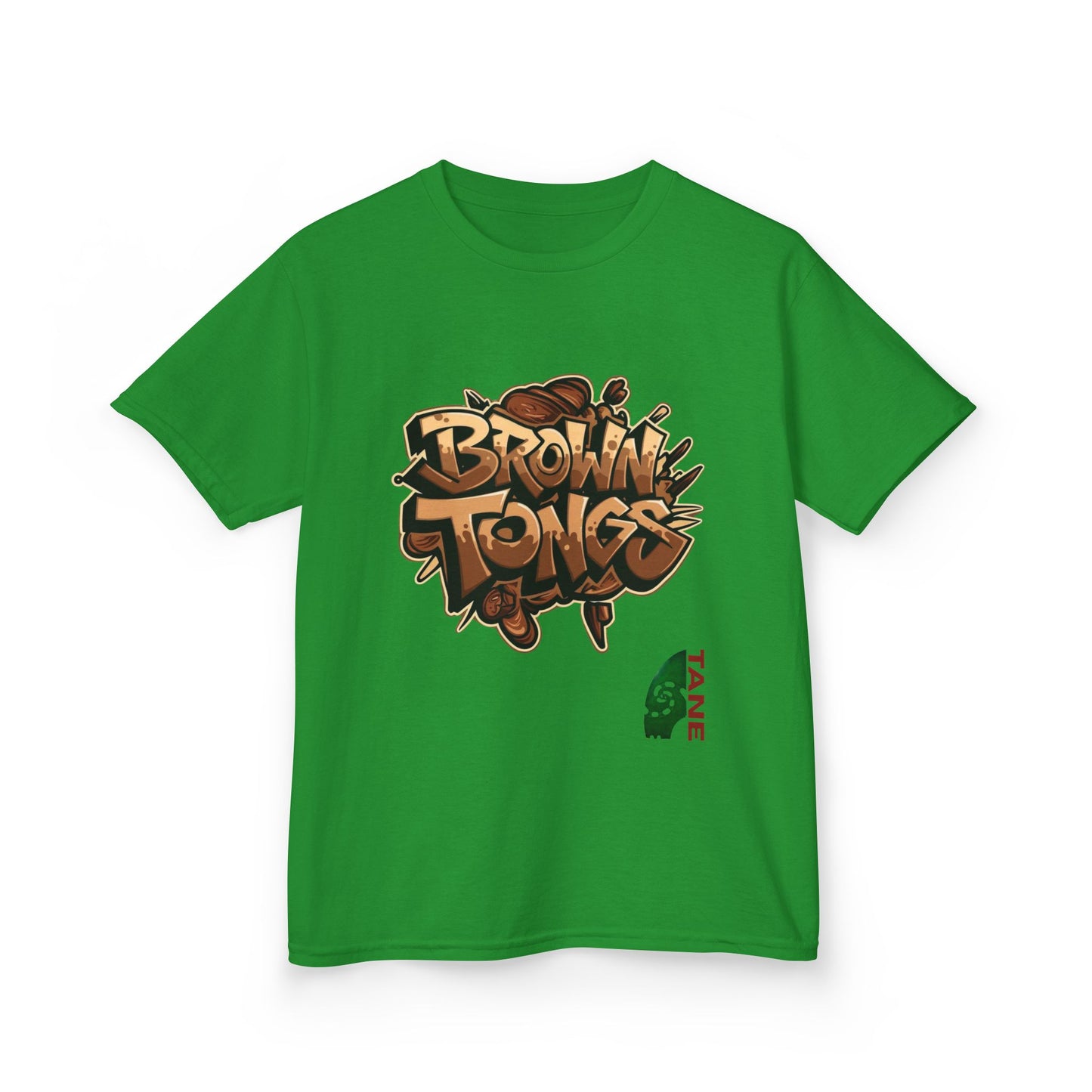 Kids Tee - 'Brown Tongs'
