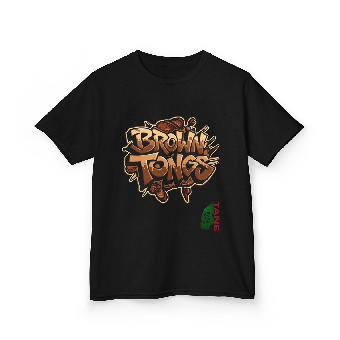 Kids Tee - 'Brown Tongs'