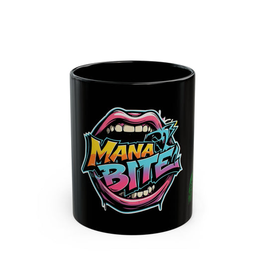Mana Bite Black Mug