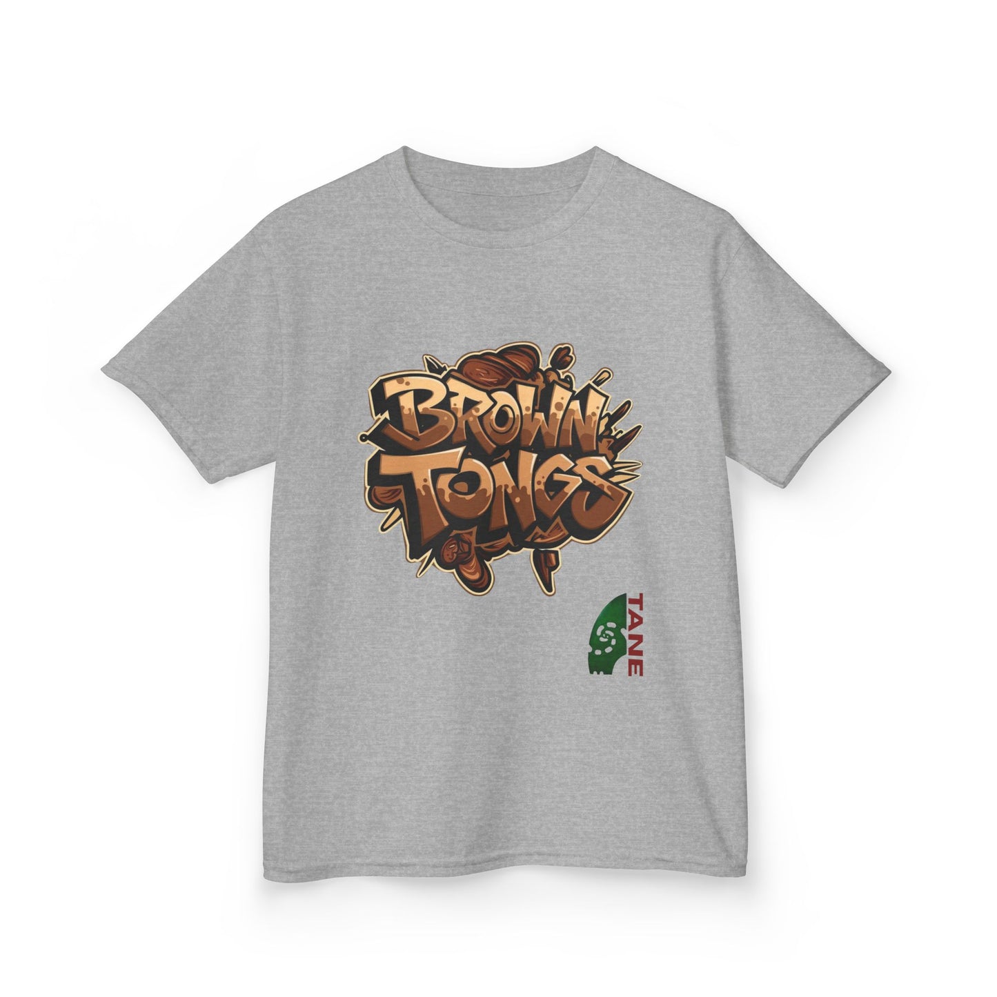 Kids Tee - 'Brown Tongs'