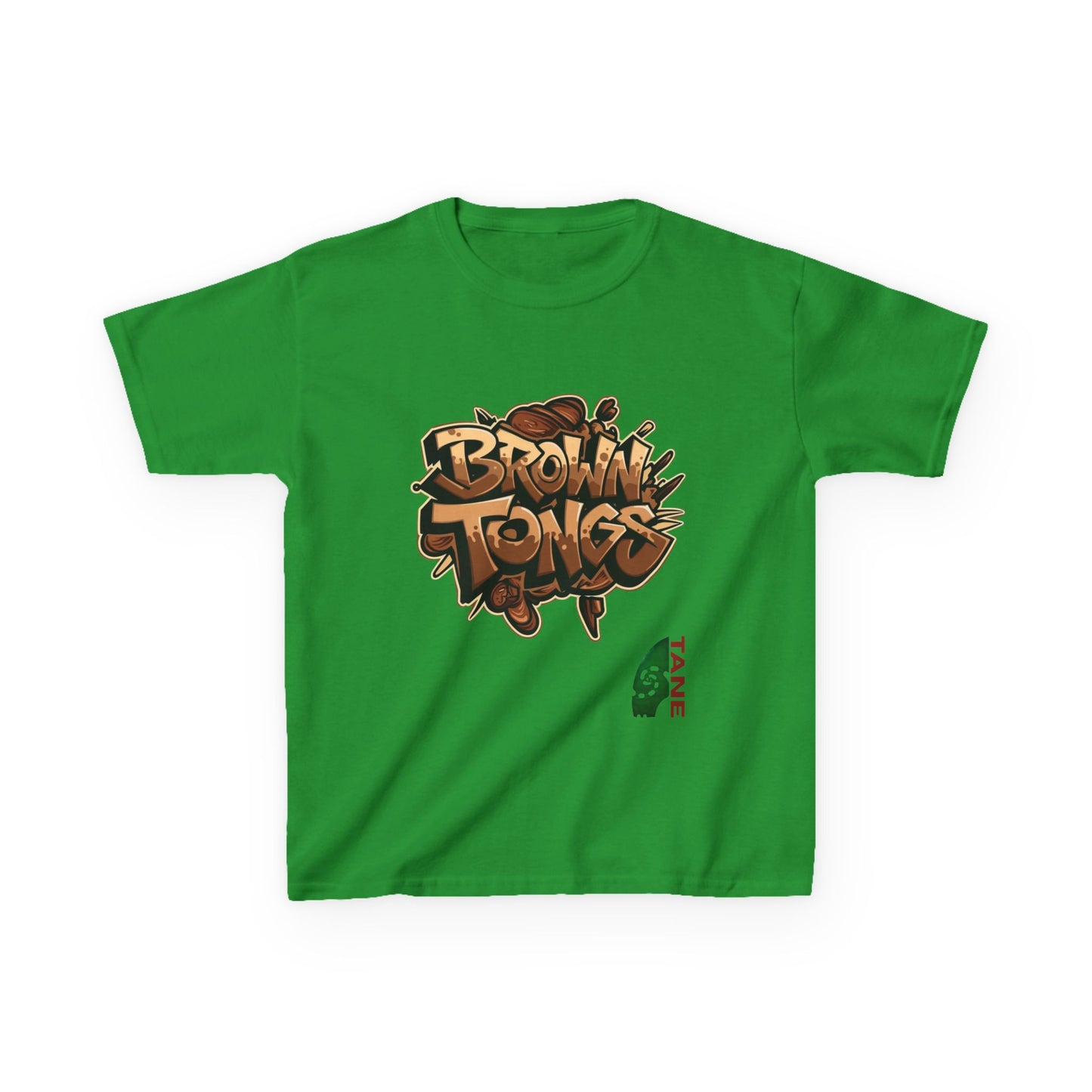 Kids Tee - 'Brown Tongs'