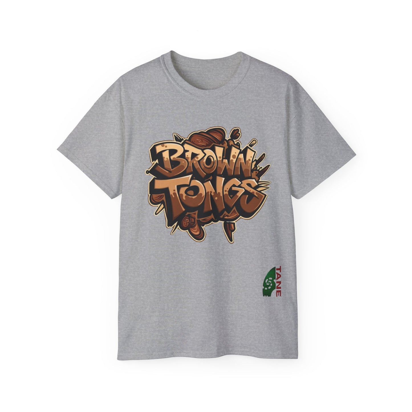 Brown Tongs -Tee