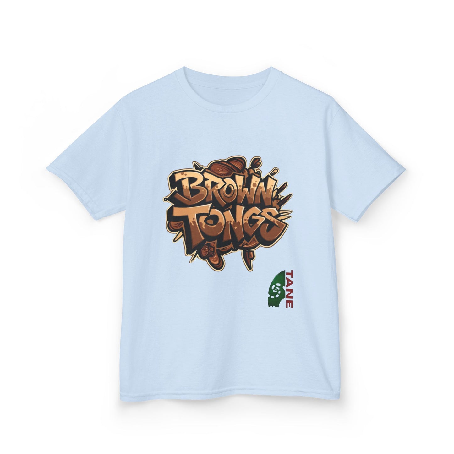 Kids Tee - 'Brown Tongs'
