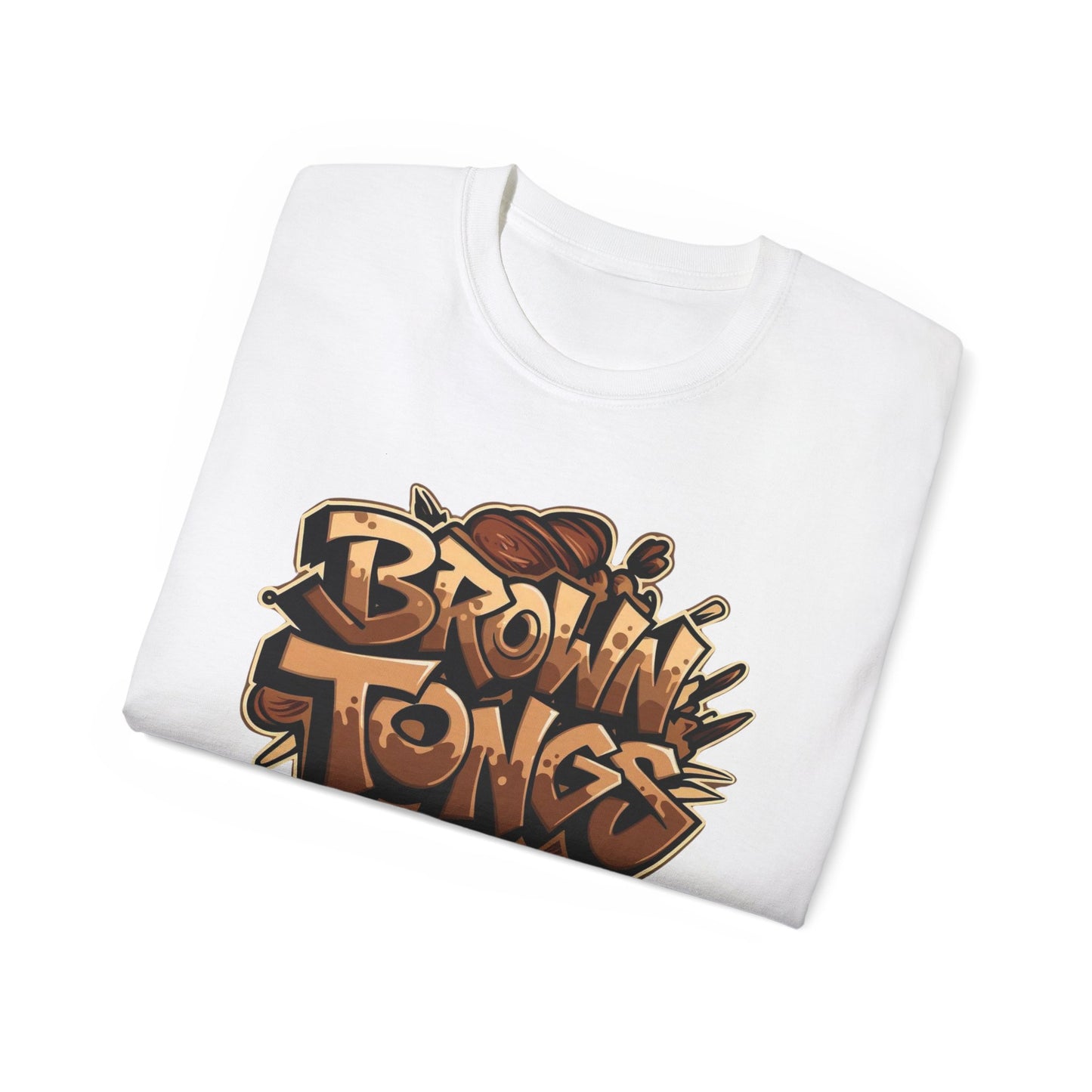 Brown Tongs -Tee
