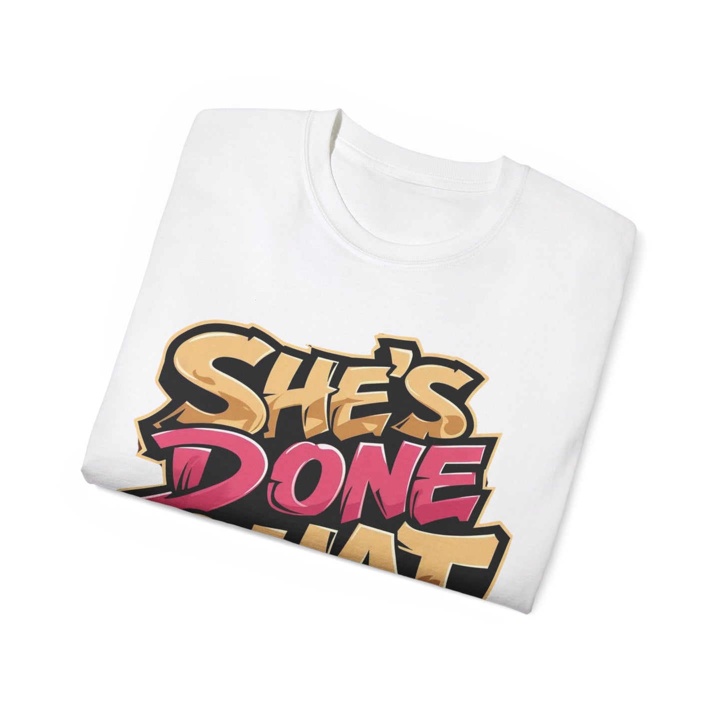 She's done chat- tee