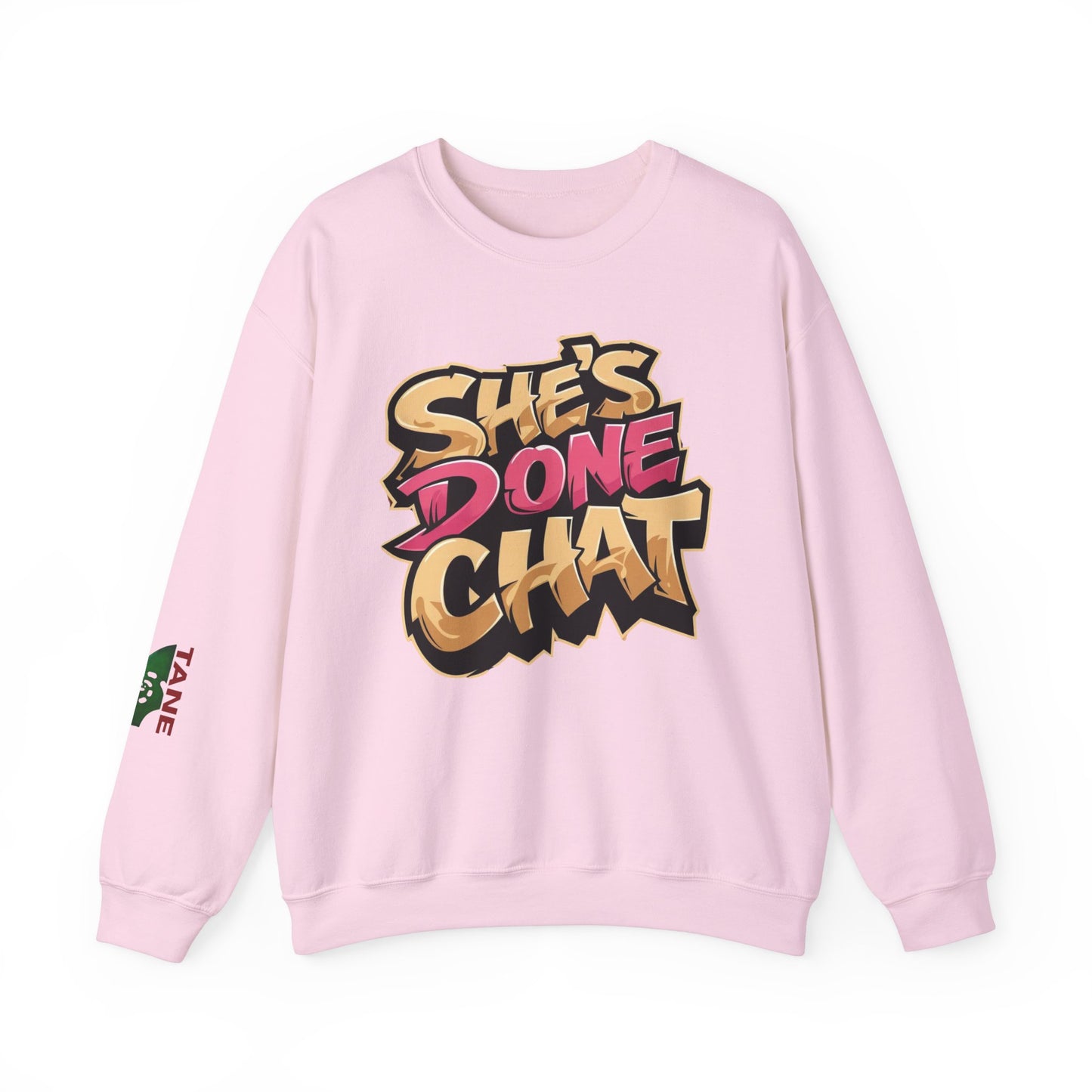 'She's Done Chat' - Crewneck Sweater