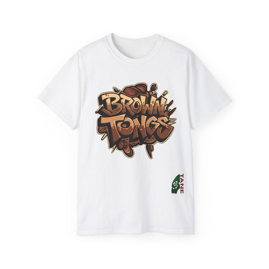 Brown Tongs -Tee