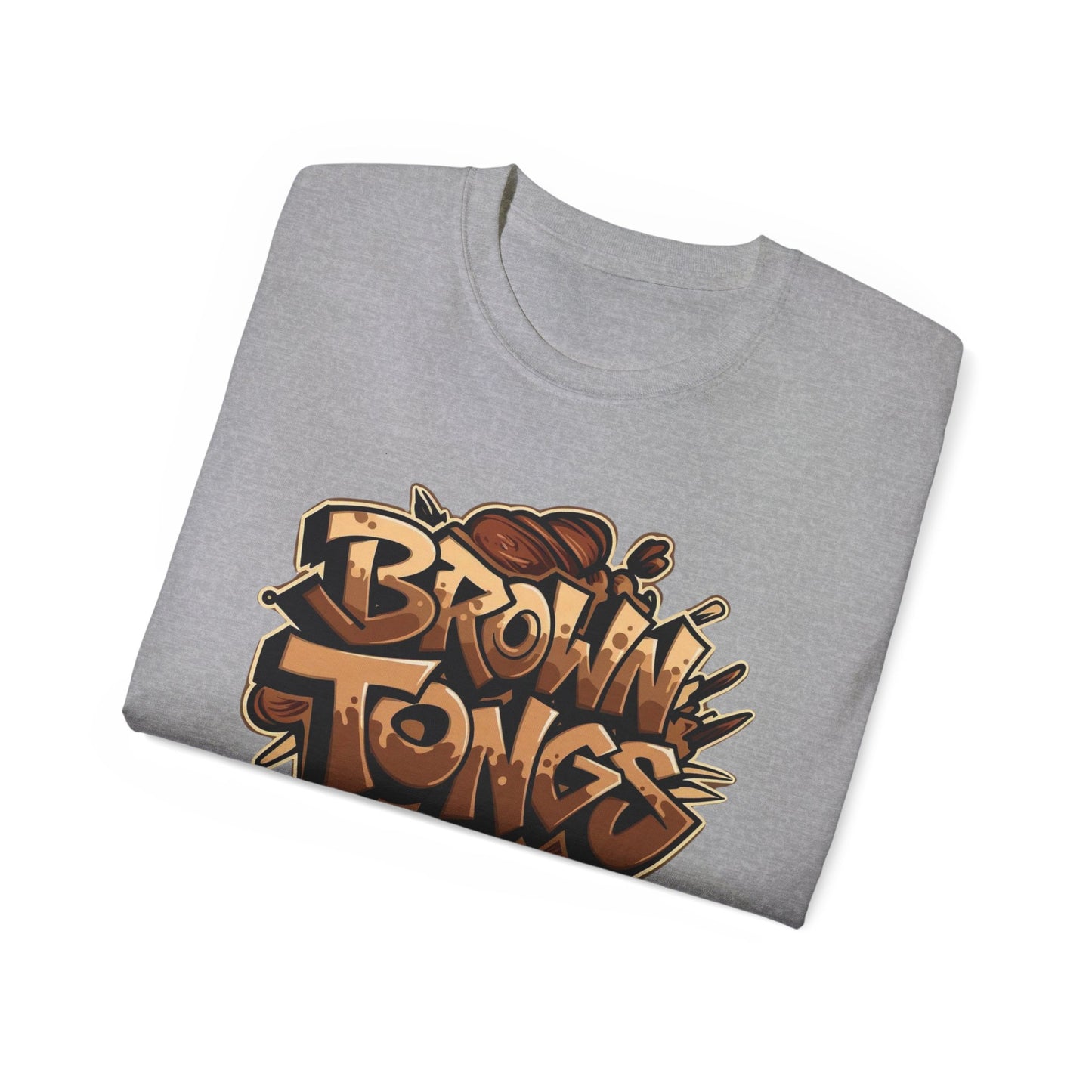 Brown Tongs -Tee