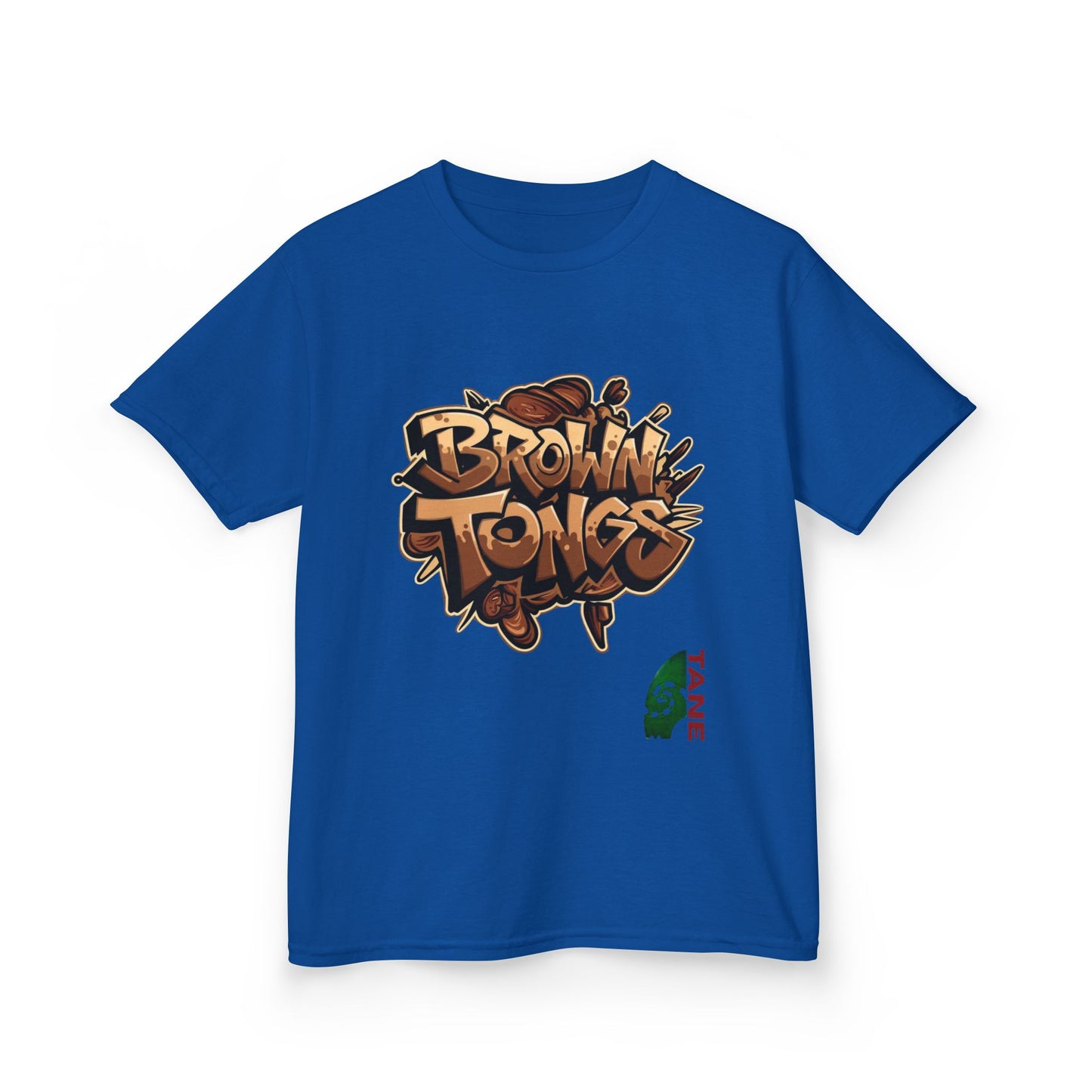 Kids Tee - 'Brown Tongs'