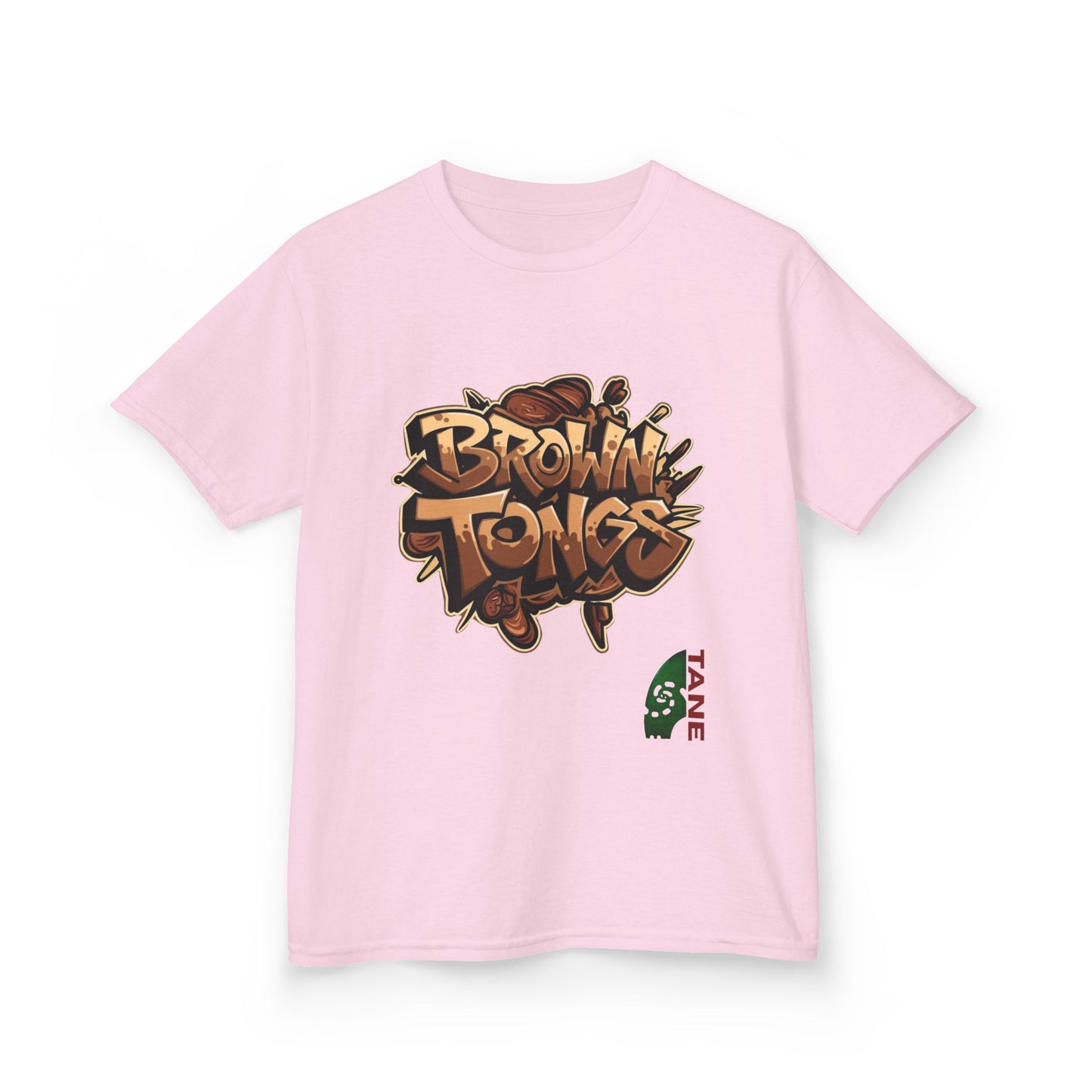 Kids Tee - 'Brown Tongs'