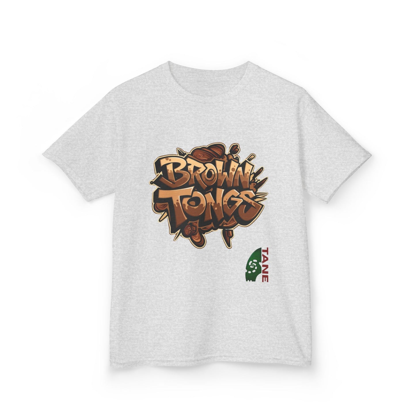 Kids Tee - 'Brown Tongs'