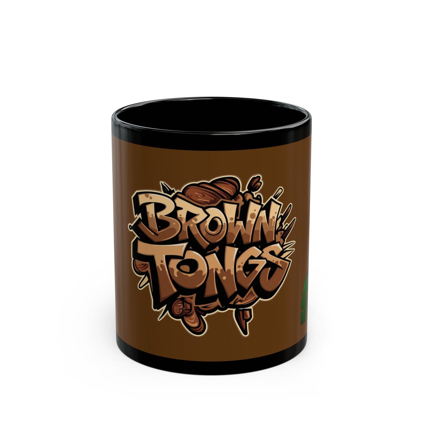 Brown Tongs Mug