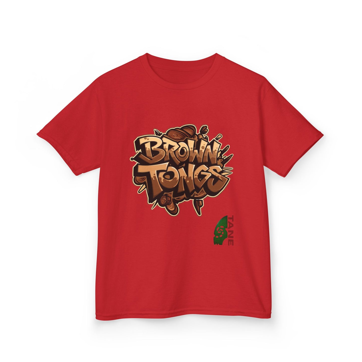 Kids Tee - 'Brown Tongs'
