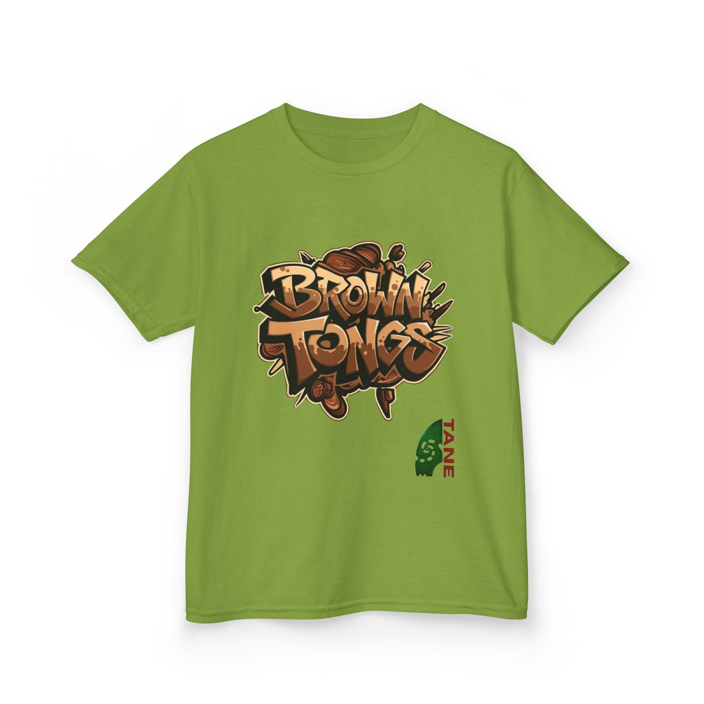 Kids Tee - 'Brown Tongs'