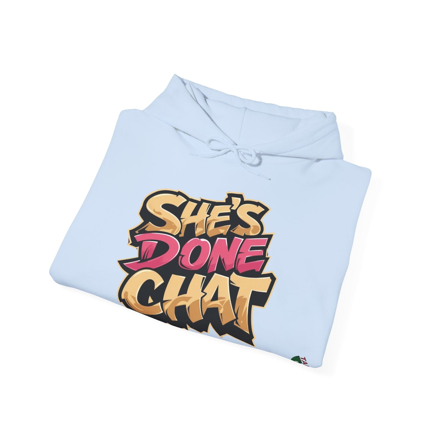She's Done Chat Hoodie (NZ)