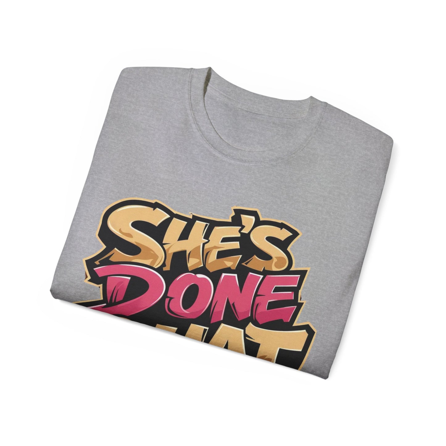 She's done chat- tee