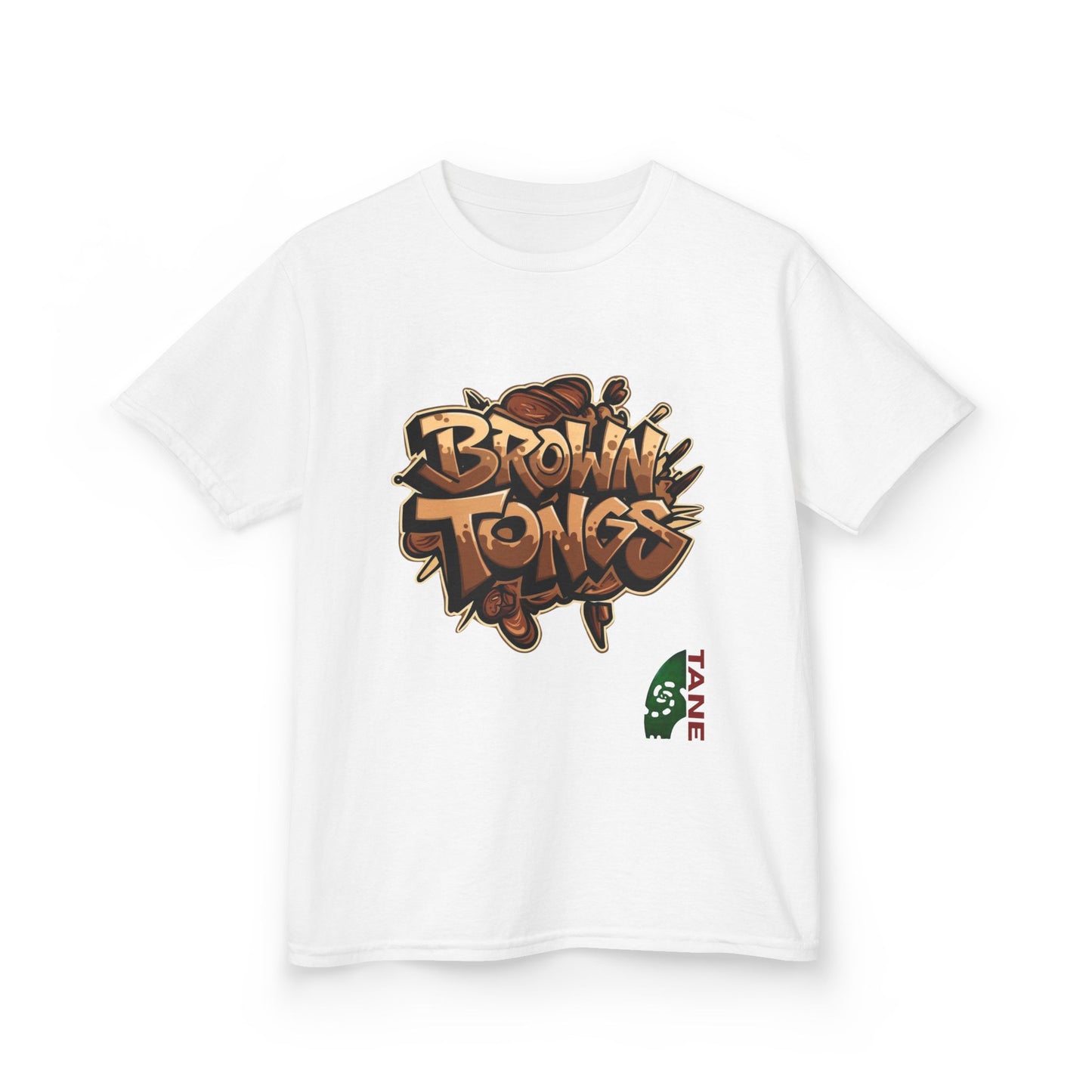 Kids Tee - 'Brown Tongs'