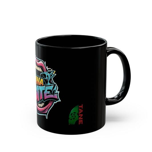 Mana Bite Black Mug
