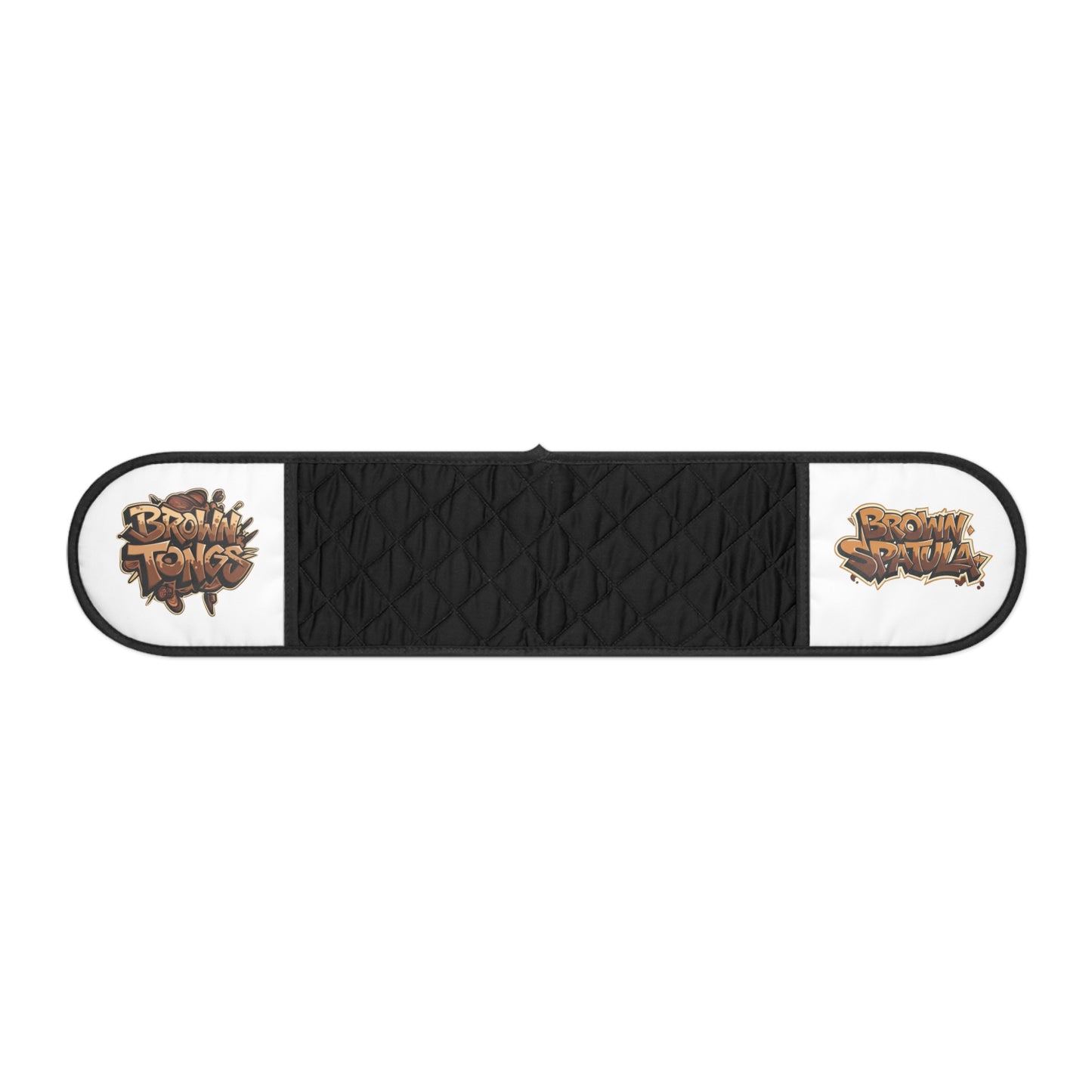Oven Mitts- feat Brown Tongs & Spatula