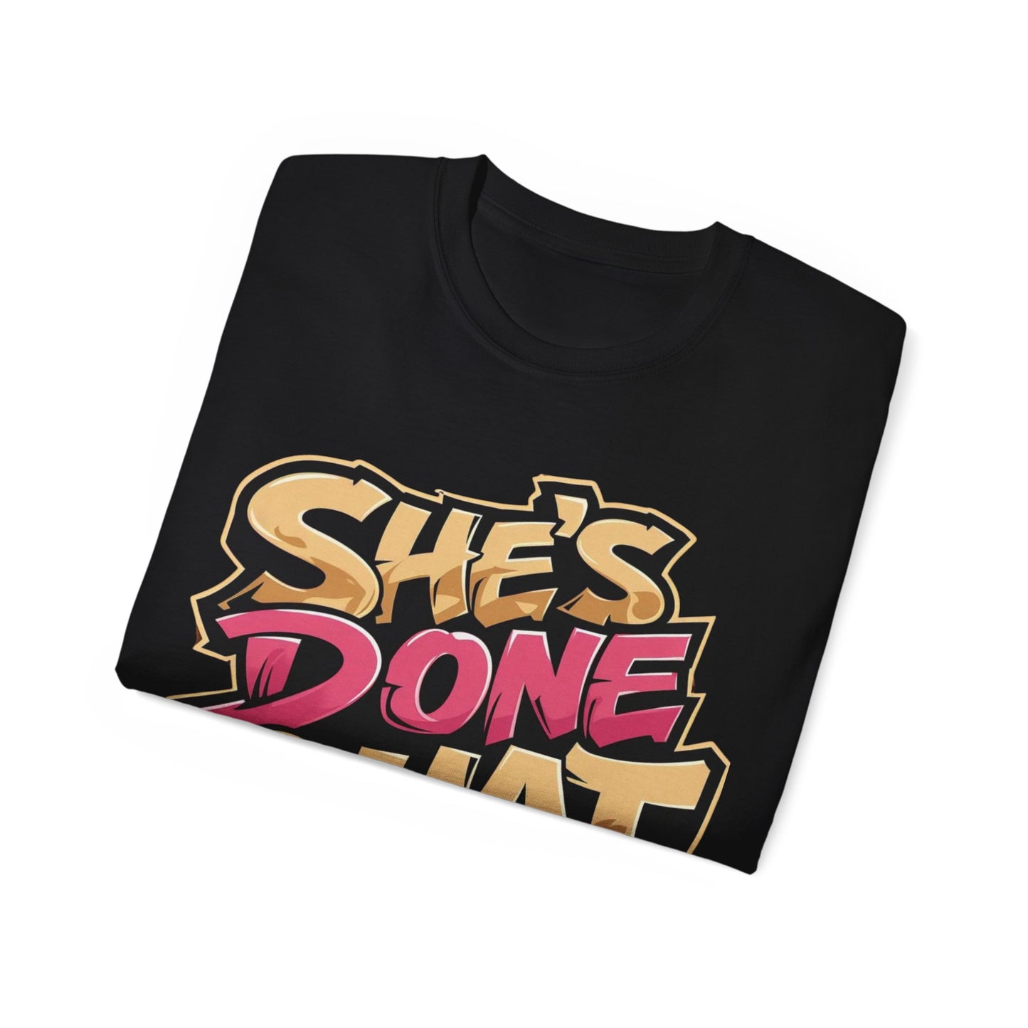 She's done chat- tee