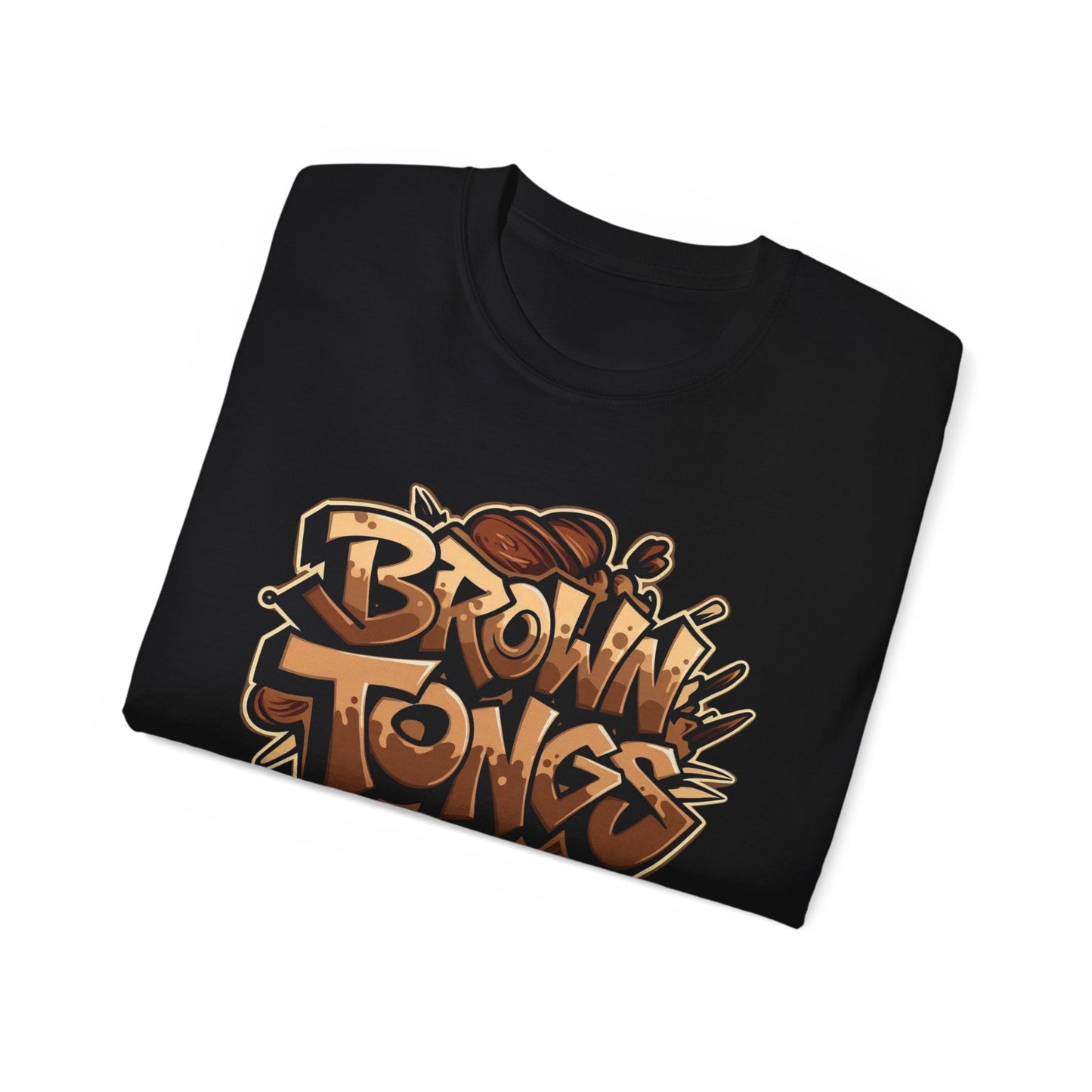 Brown Tongs -Tee