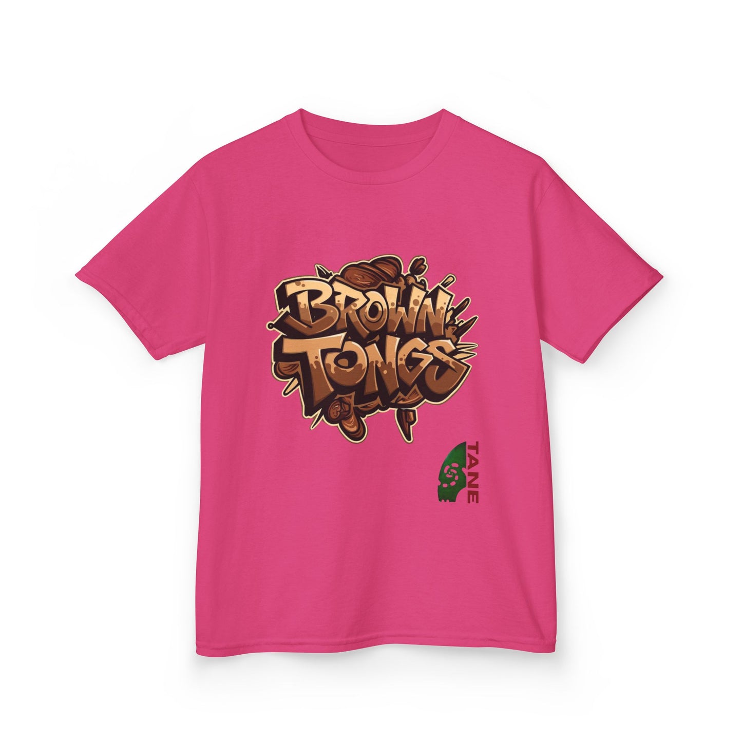 Kids Tee - 'Brown Tongs'